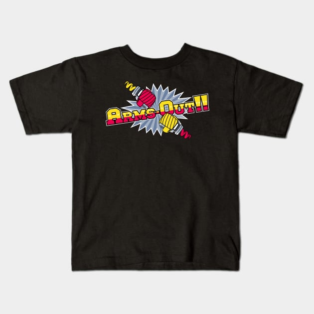 ARMs-Out!! Kids T-Shirt by nextodie